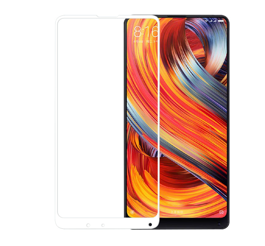Genuine New style 3D Curved glass film for Xiaomi MIX 2 full Coverage Tempered Glass 3D full Curved edge Screen Protector films