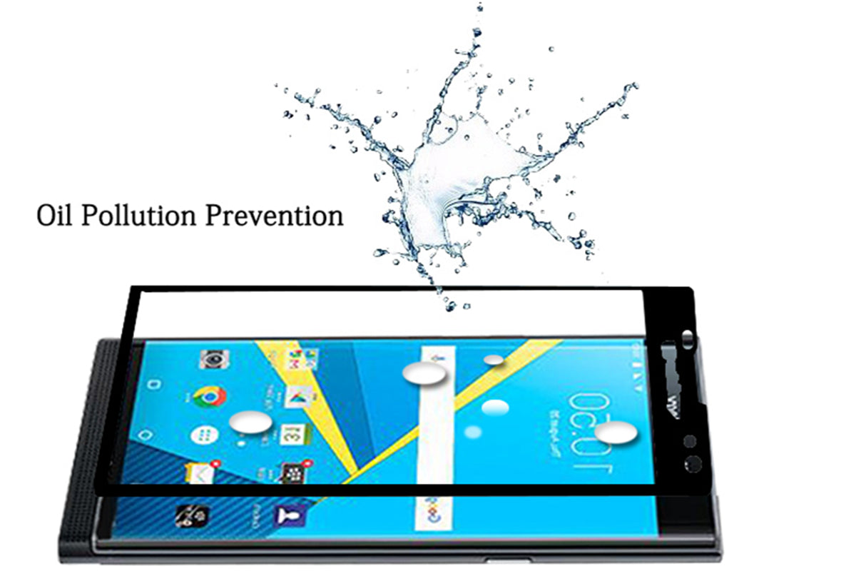 New Anti-Shatter full cover 3D Curved Glass Film for BlackBerry Priv 5.4" Tempered glass film For Blackberry prive 3d glass film