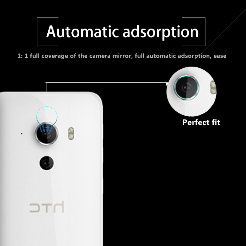 WEETEN 9H Rear Camera Lens Tempered Glass Film For HTC One M7 Back Camera Lens Explosion-proof Protective Films + Cleaning Cloth