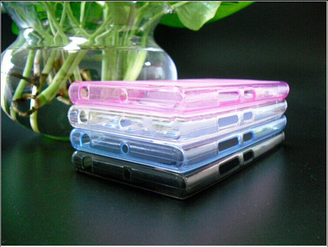 New style clear frame tpu soft cover for Lenovo p70 p70t 5.0" cell phone silicone protective case with matte pudding 4th colors