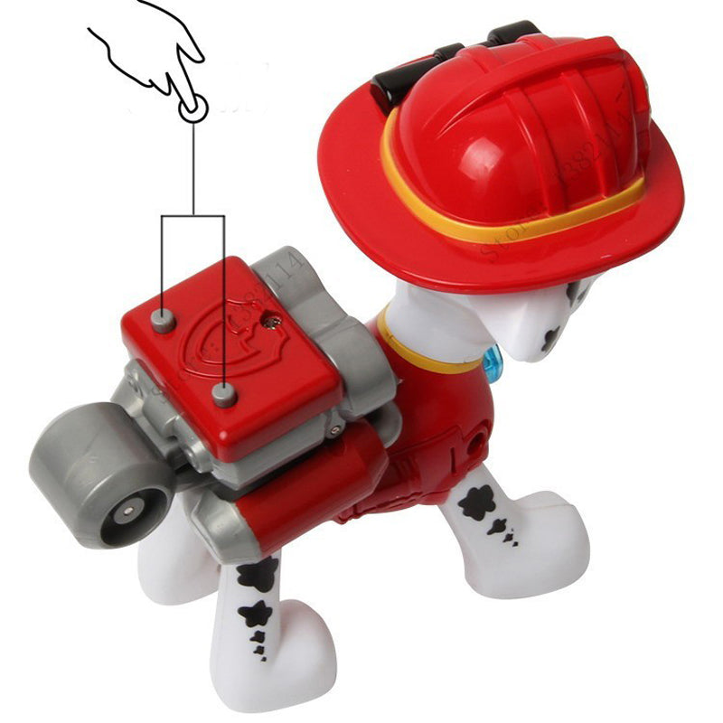 Large Size Children Toys Paw Patrol Puppy Toy PATROL Dogs Can Catapult Play Music  Toys Original Car