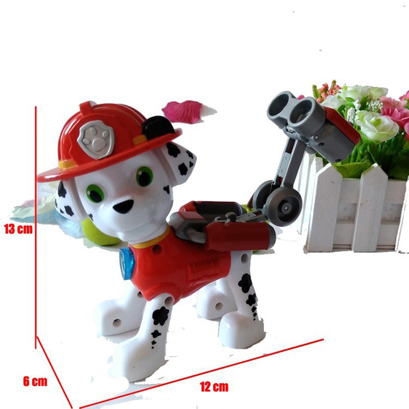 Large Size Children Toys Paw Patrol Puppy Toy PATROL Dogs Can Catapult Play Music  Toys Original Car