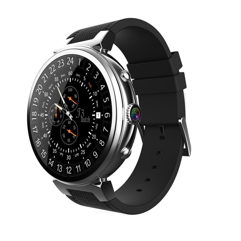 I6 Smart Watch  Android 5.1 OS MTK6580 2GB/16GB Smartwatch Support Heart rate 3G Wifi Google Play Weather clock