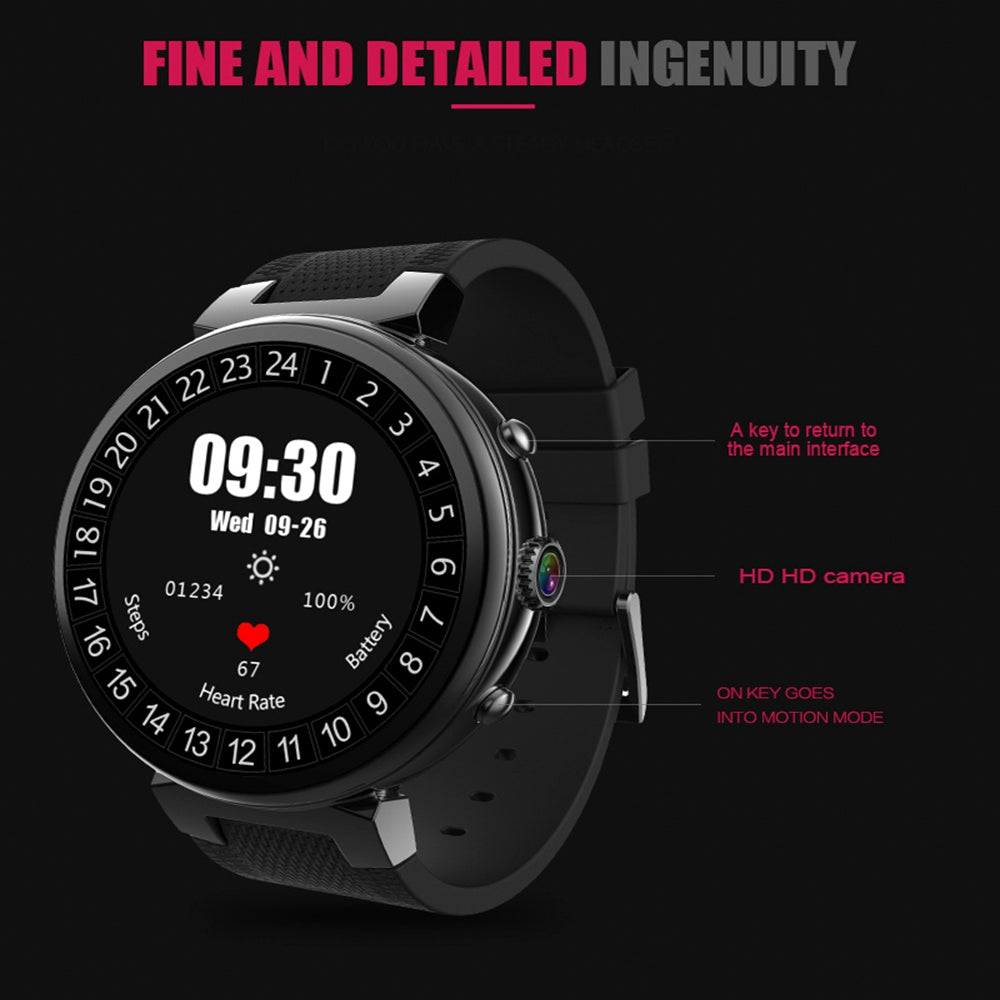 I6 Smart Watch  Android 5.1 OS MTK6580 2GB/16GB Smartwatch Support Heart rate 3G Wifi Google Play Weather clock