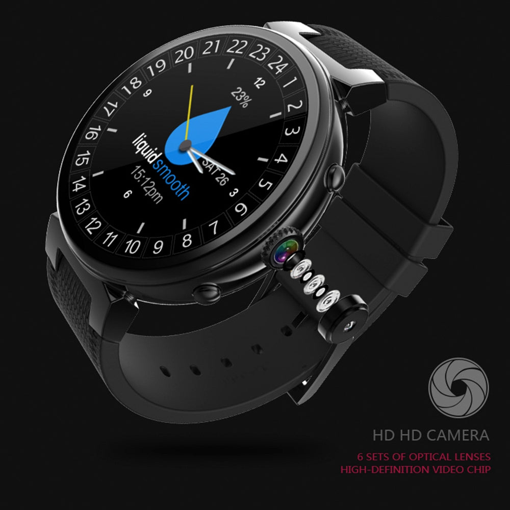 I6 Smart Watch  Android 5.1 OS MTK6580 2GB/16GB Smartwatch Support Heart rate 3G Wifi Google Play Weather clock