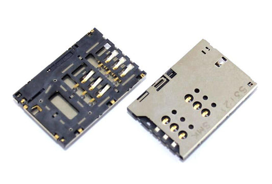 Genuine Sim Card tray For Huawei Ascend T9200 U9200E Sim Card slot For Huawei P1 xl t9200 X2-02 card reader connector Parts