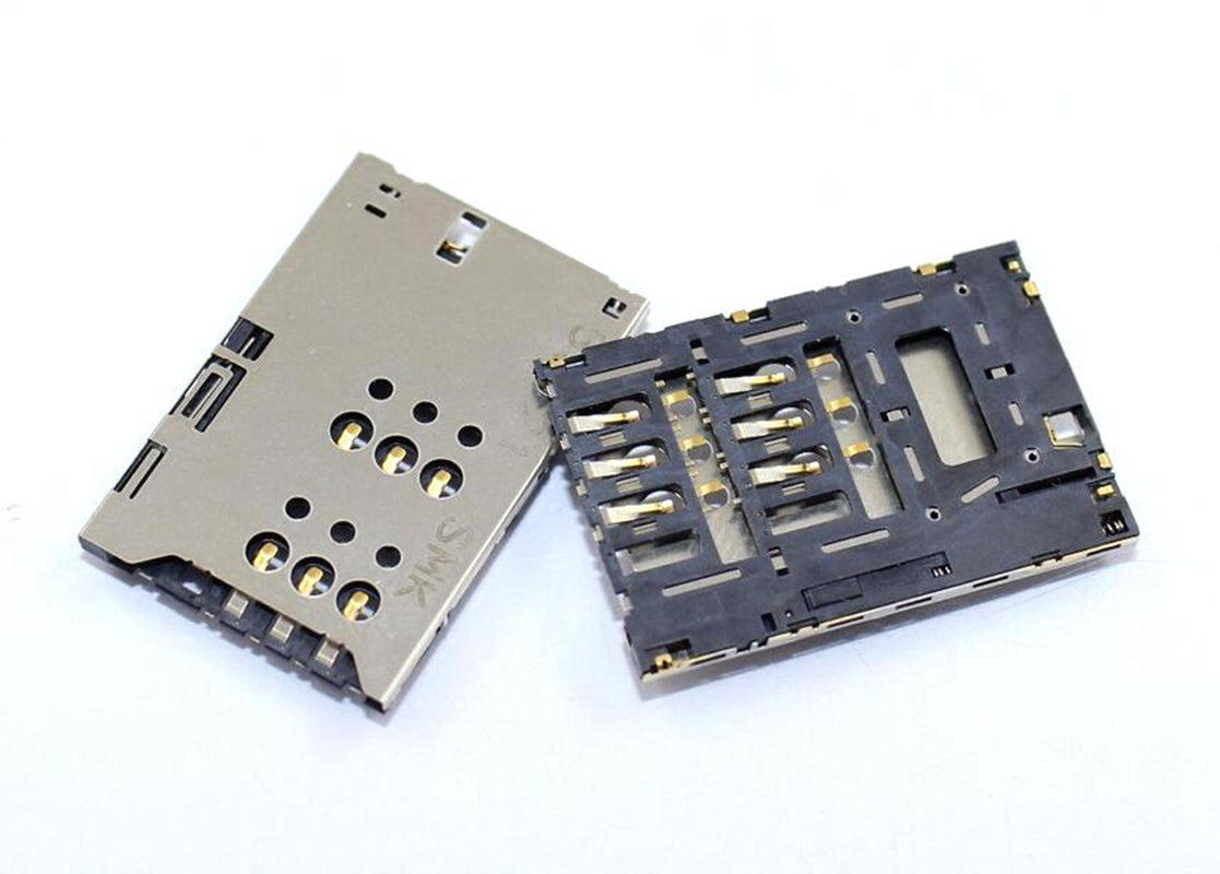 Genuine Sim Card tray For Huawei Ascend T9200 U9200E Sim Card slot For Huawei P1 xl t9200 X2-02 card reader connector Parts