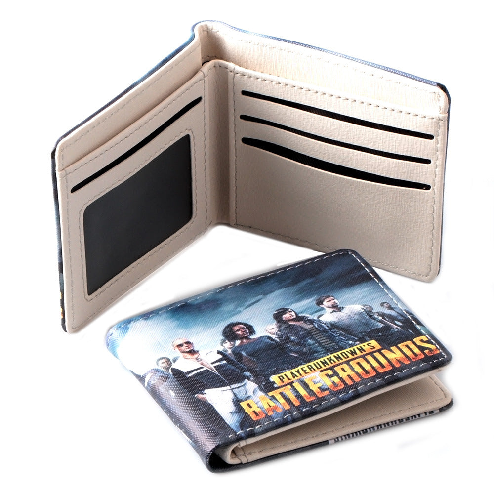 Game Playerunknown's Battlegrounds Wallet PUBG Logo Purse Hot Sale