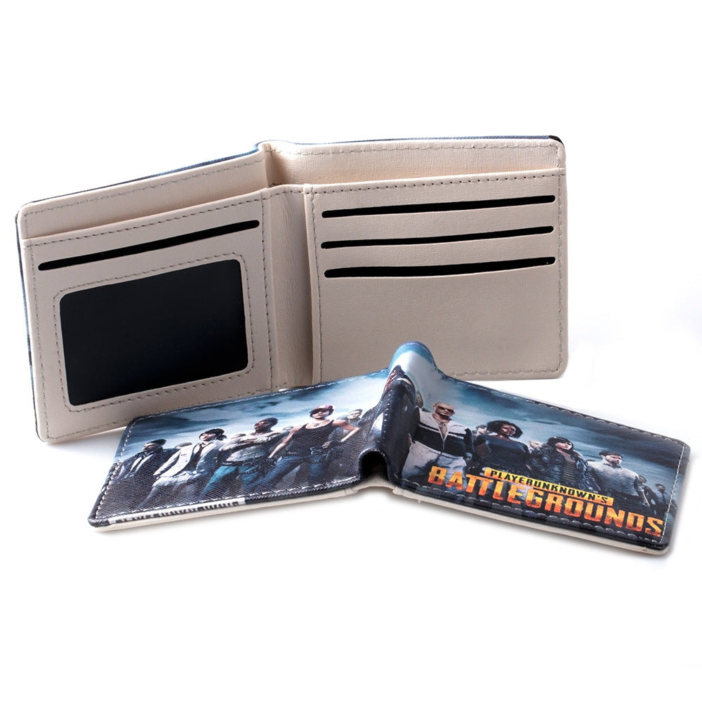 Game Playerunknown's Battlegrounds Wallet PUBG Logo Purse Hot Sale