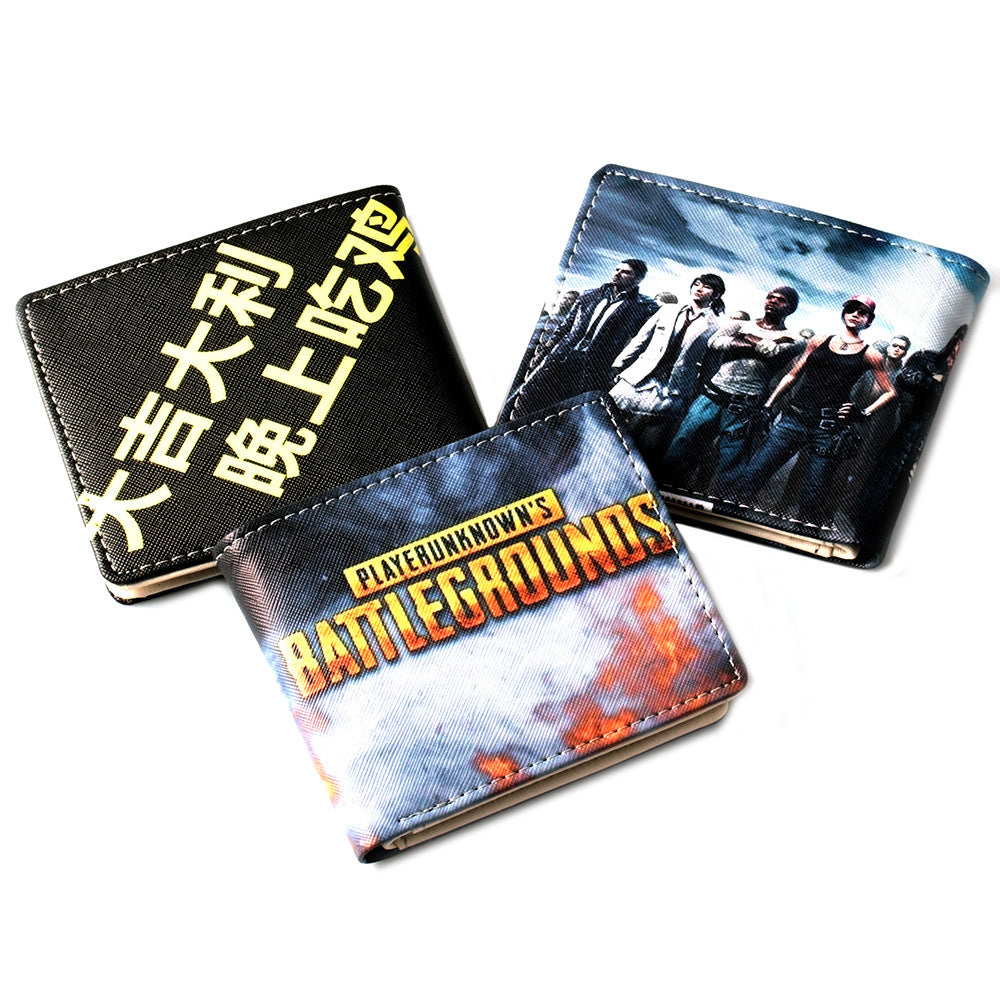 Game Playerunknown's Battlegrounds Wallet PUBG Logo Purse Hot Sale