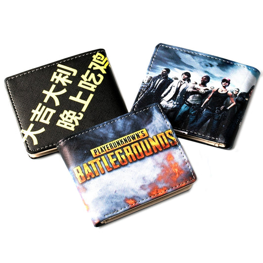 Game Playerunknown's Battlegrounds Wallet PUBG Logo Purse Hot Sale