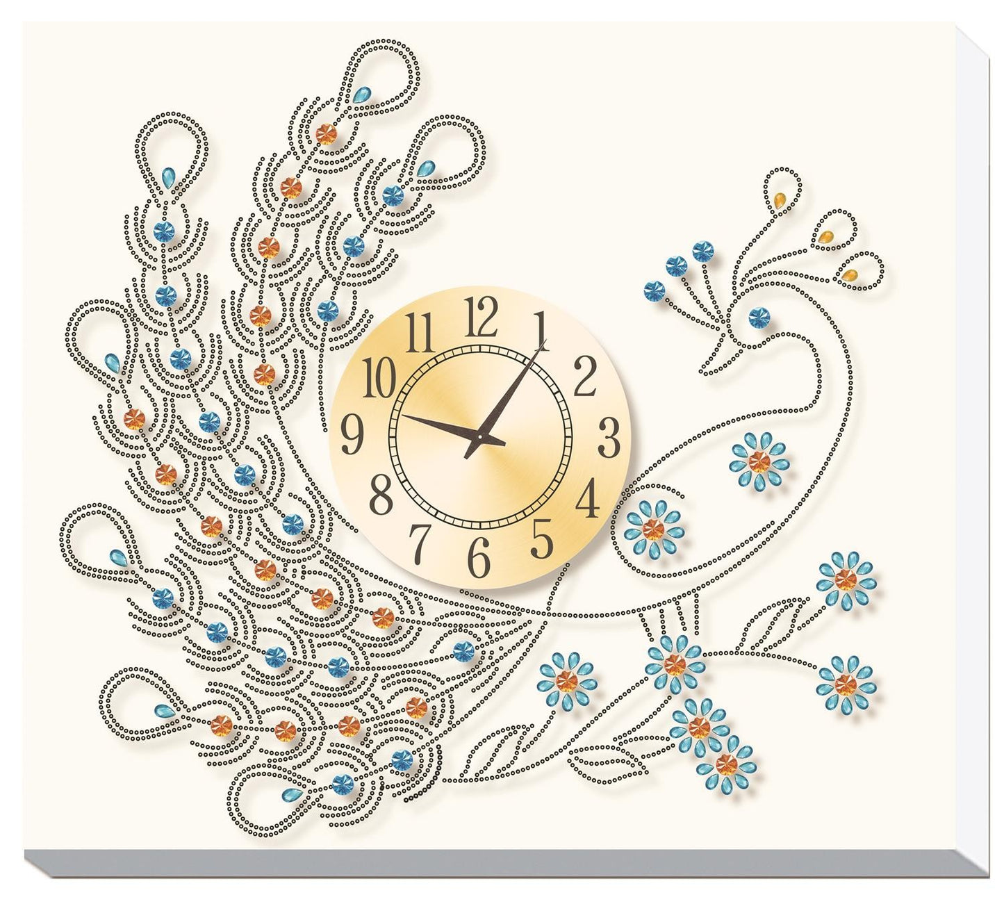 Meian,Special Shaped,Diamond Embroidery,Animal,Peacock,Clock,5D,DIY Diamond Painting,Cross Stitch,3D,Diamond Mosaic,Decor,Crafts