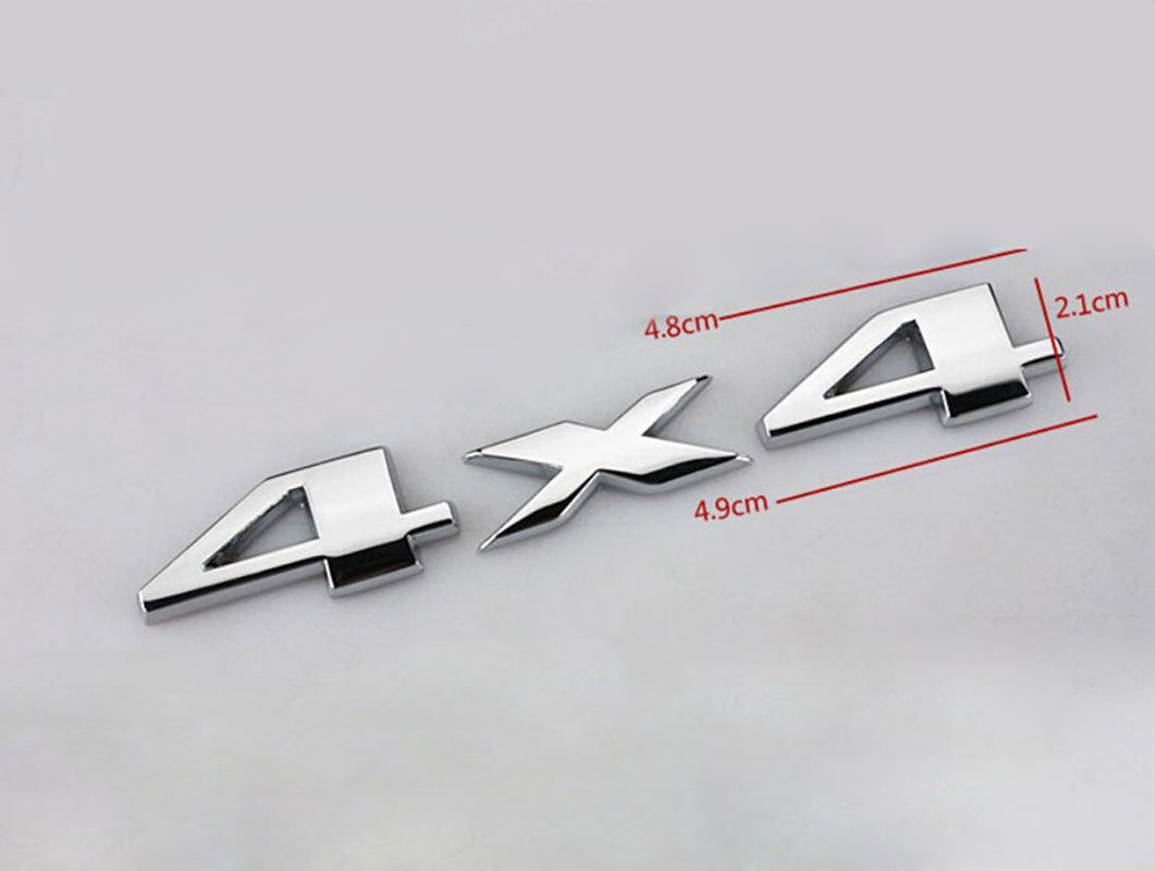 3D 4x4 Four wheel drive Car sticker Logo Emblem Badge Decals Car Styling Accessories for Frod Bmw Lada Honda Audi Toyota