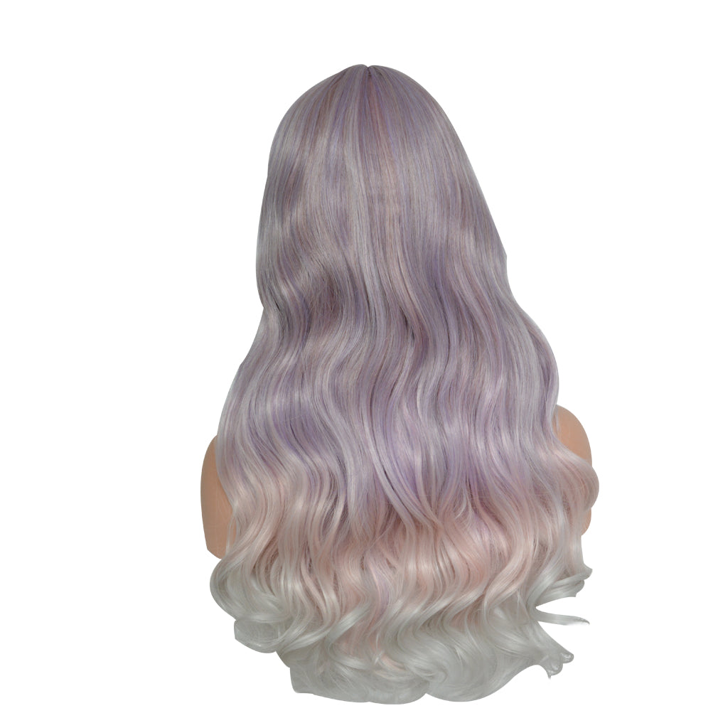 Fashion Women Long Curly Hair Cosplay Costume Party Full Natural Wigs