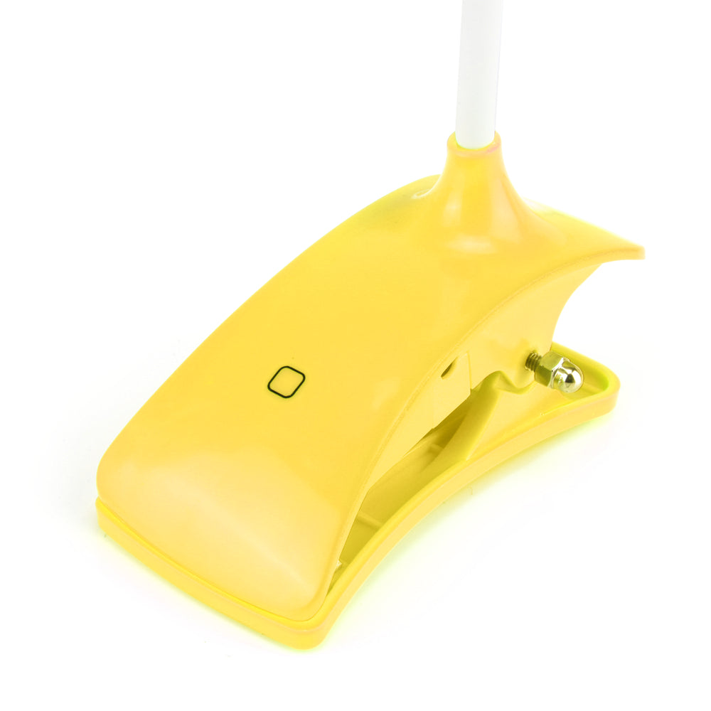 Light Lamp Table Desk Portable  Bed USB Rechargeable Touch Sensor Clip-On 14 LED