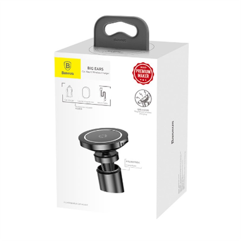 Baseus Magnetic Car holder Wireless Charger For iPhone X 8 Samsung Note 8 S8 Fast Qi Wireless Charging Magnetic Car Phone Holder
