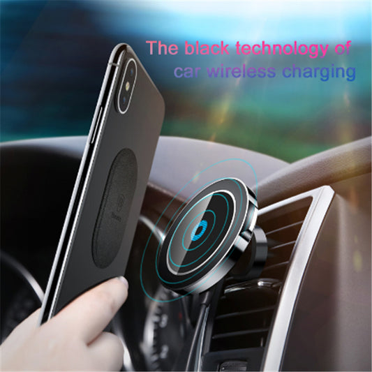 Baseus Magnetic Car holder Wireless Charger For iPhone X 8 Samsung Note 8 S8 Fast Qi Wireless Charging Magnetic Car Phone Holder
