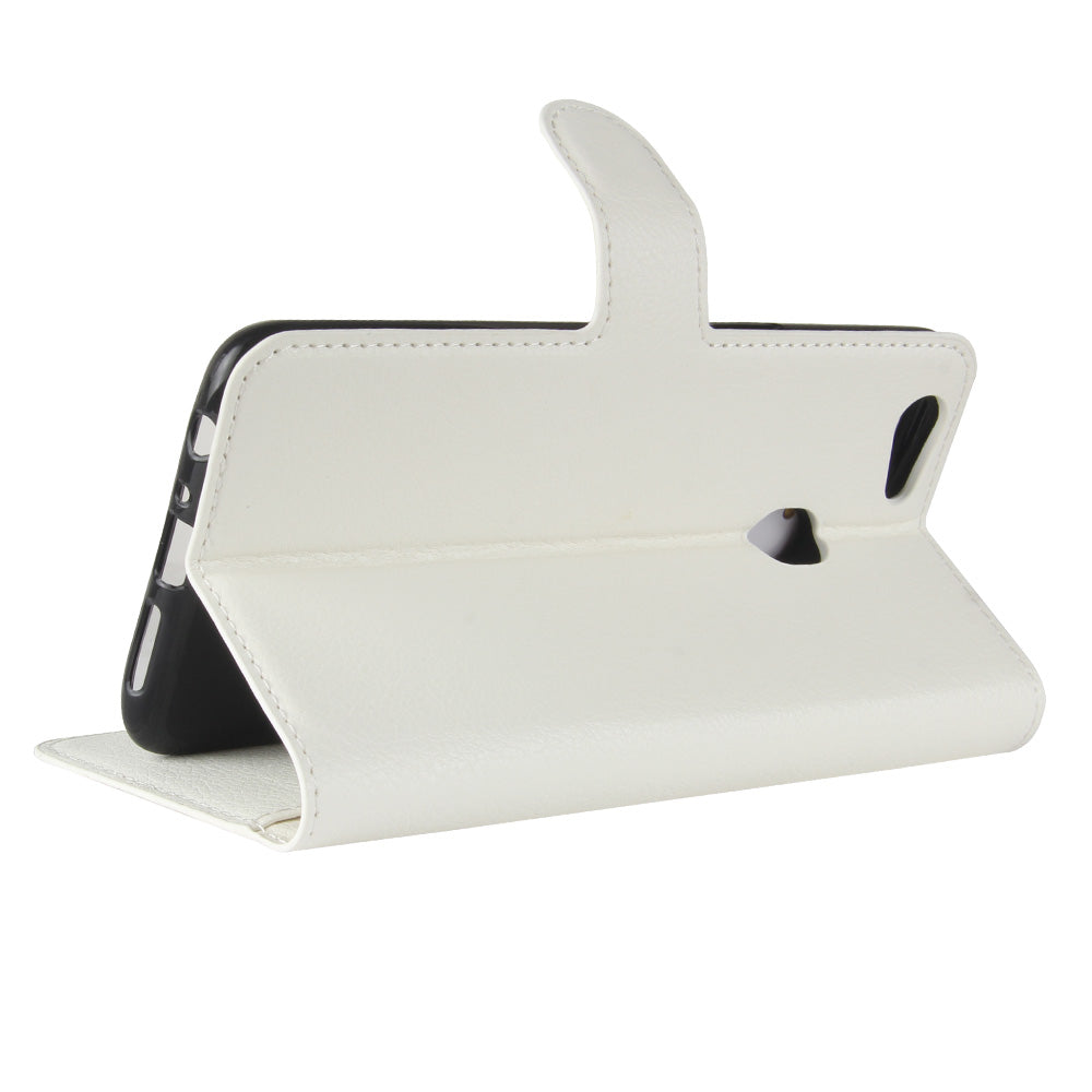 OPPO F5 Case PU Leather Flip Magnetic Wallet Cover