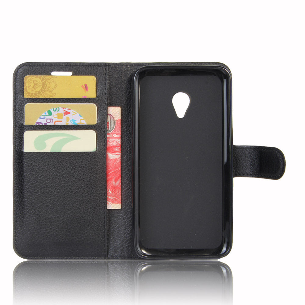 Alcatel U5 3G 4047D Case PU Leather Flip Magnetic Wallet Cover