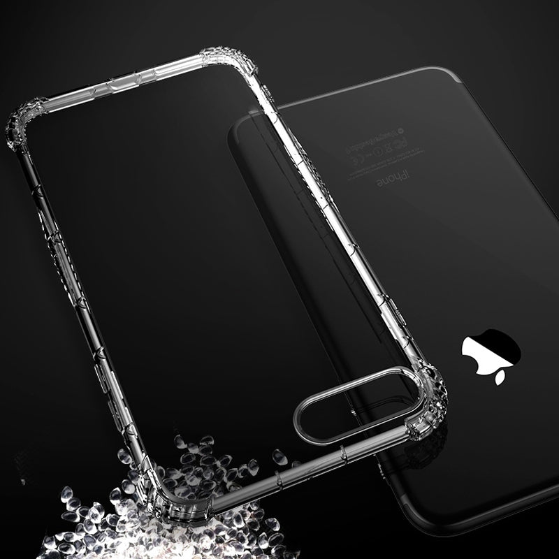 TPU Transparent phone Cases For iPhone X 8 7 6 6s Plus Soft Silicone protection Cover Case