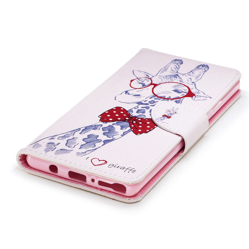 Samsung Galaxy Note 8 Case PU Leather Flip Wallet Magnetic Cover for Samsung Galaxy Note 8