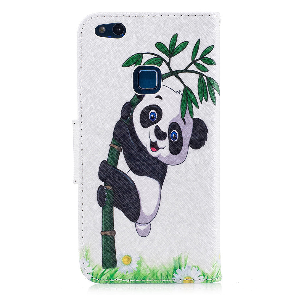 Huawei P10 Lite Case PU Leather Flip Wallet Magnetic Cover for Huawei P10 Lite