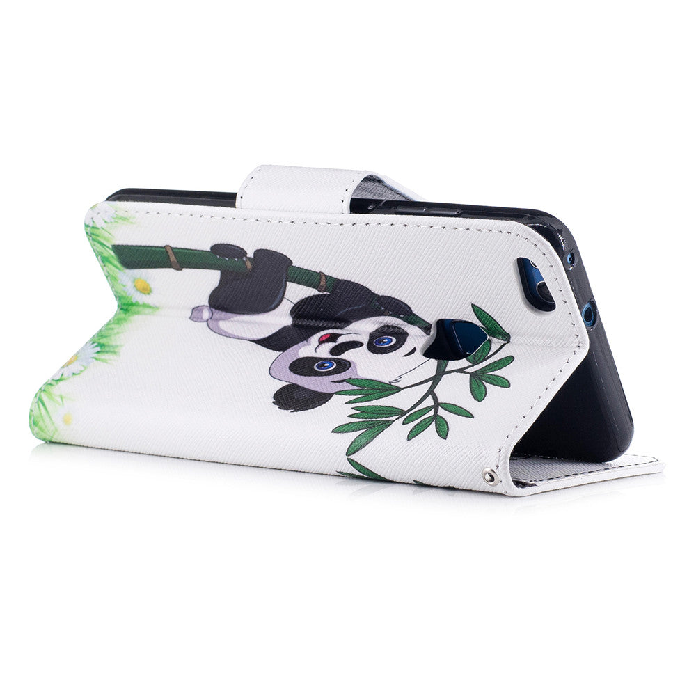 Huawei P10 Lite Case PU Leather Flip Wallet Magnetic Cover for Huawei P10 Lite