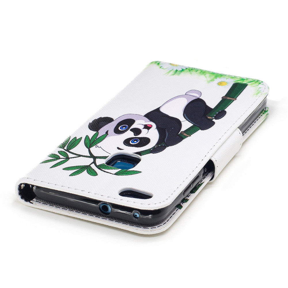 Huawei P10 Lite Case PU Leather Flip Wallet Magnetic Cover for Huawei P10 Lite