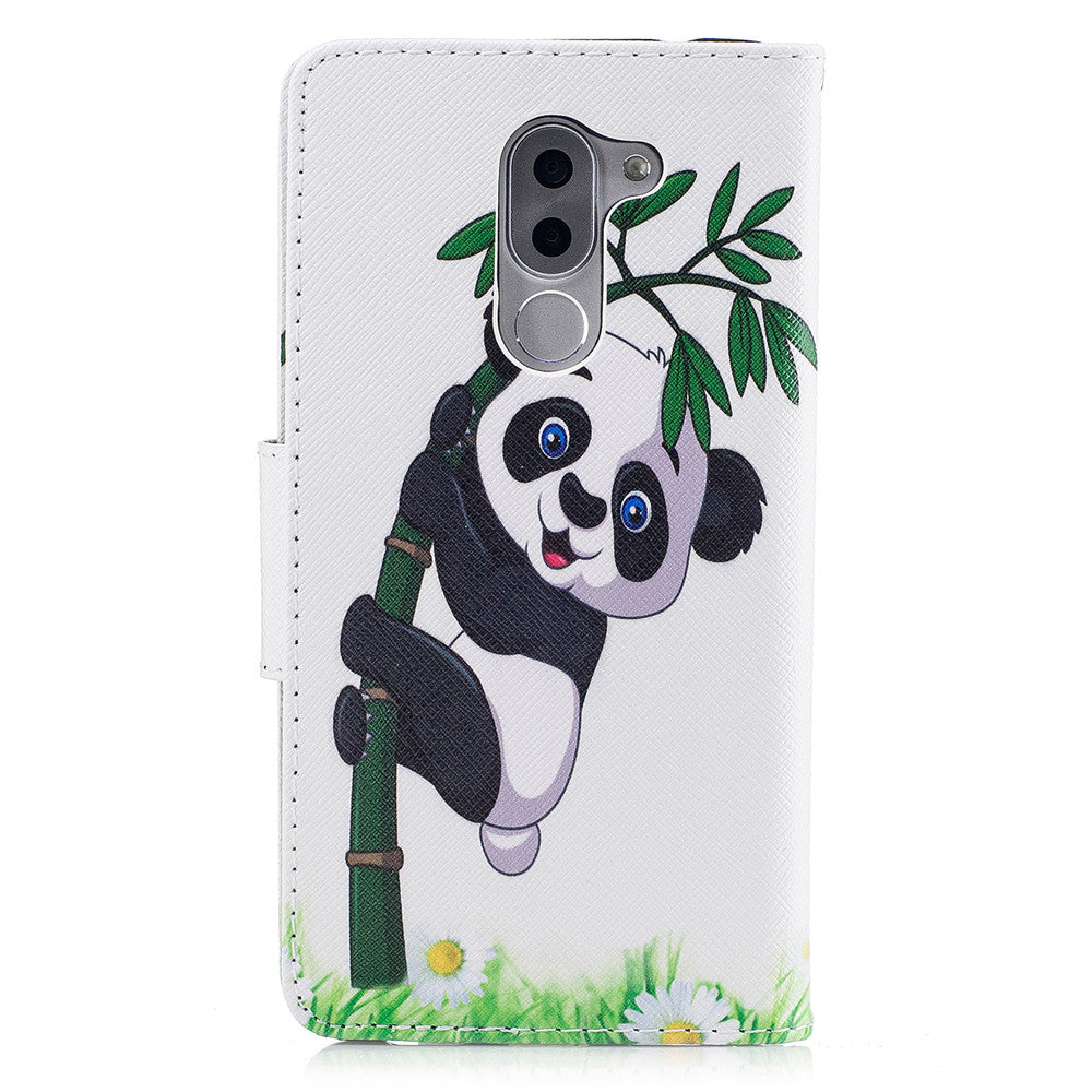 Huawei Honor 6X Case PU Leather Flip Wallet Magnetic Cover for Huawei Honor 6X