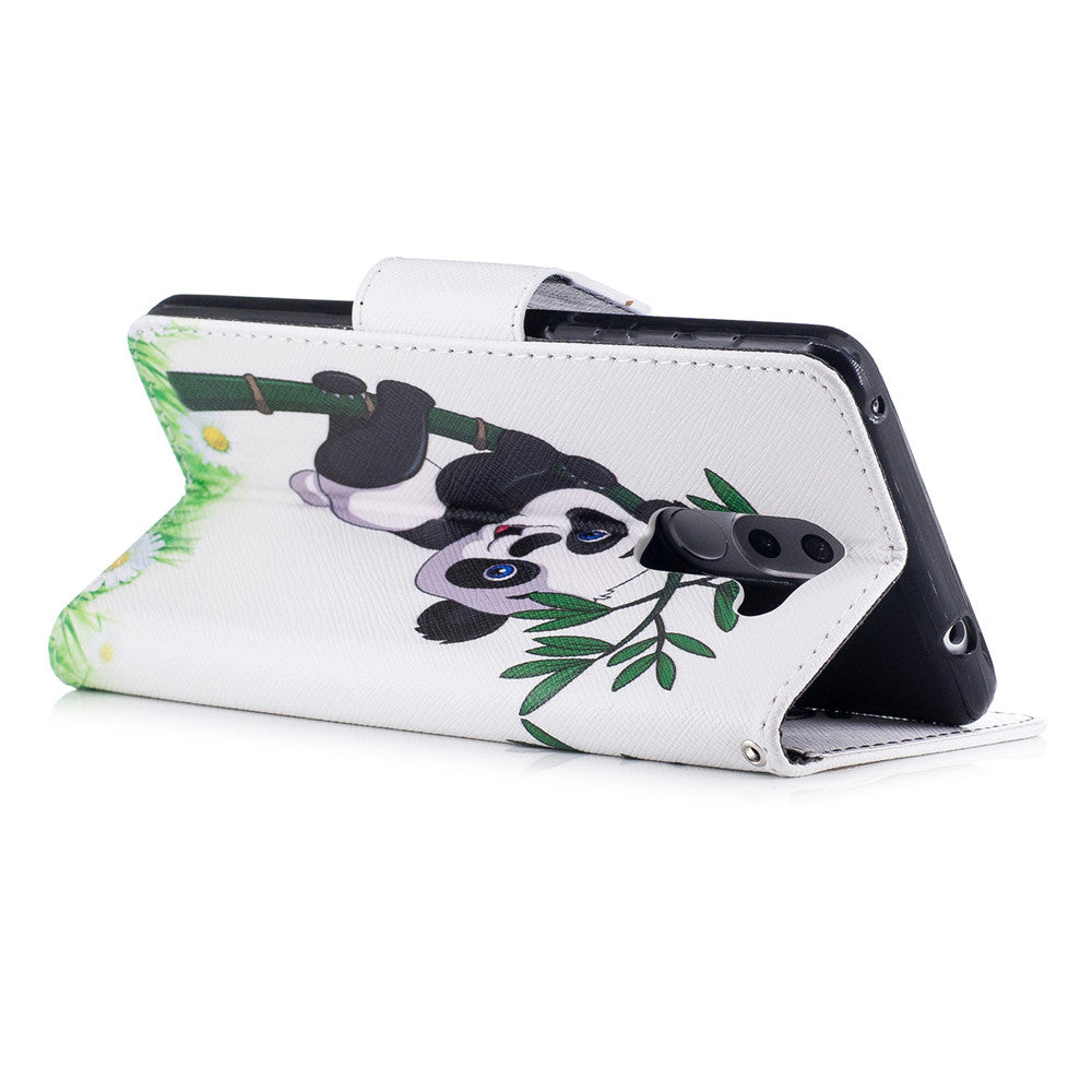 Huawei Honor 6X Case PU Leather Flip Wallet Magnetic Cover for Huawei Honor 6X