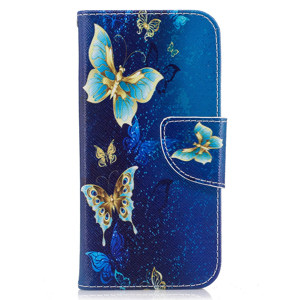 iPhone 7 Case PU Leather Flip Wallet Magnetic Cover for iPhone 7