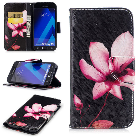 Samsung Galaxy A5 2017 Case PU Leather Flip Wallet Magnetic Cover for Samsung Galaxy A5 2017