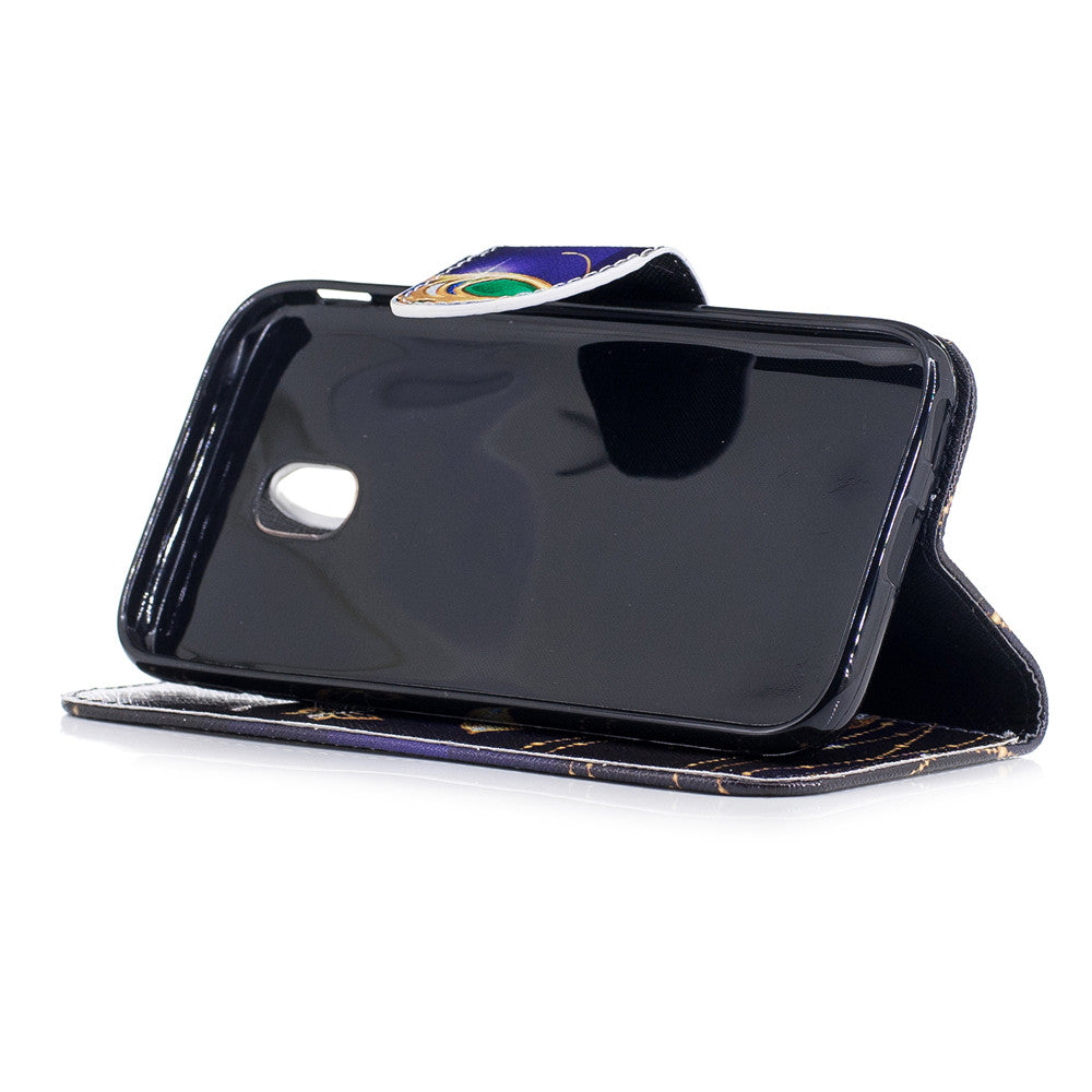 Samsung Galaxy J3 2017 Case PU Leather Flip Wallet Magnetic Cover for Samsung Galaxy J3 2017