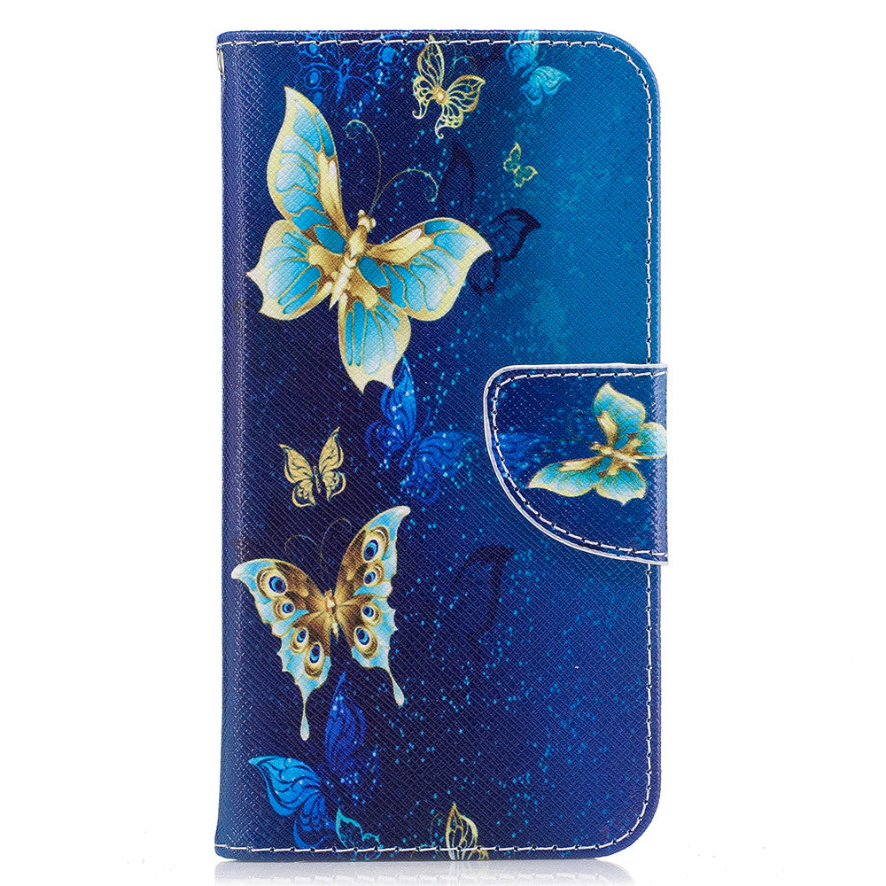 Samsung Galaxy S7 Case PU Leather Flip Wallet Magnetic Cover for Samsung Galaxy S7