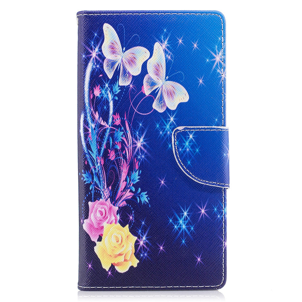 Sony Xperia XZ Premium Case PU Leather Flip Wallet Magnetic Cover for Sony Xperia XZ Premium