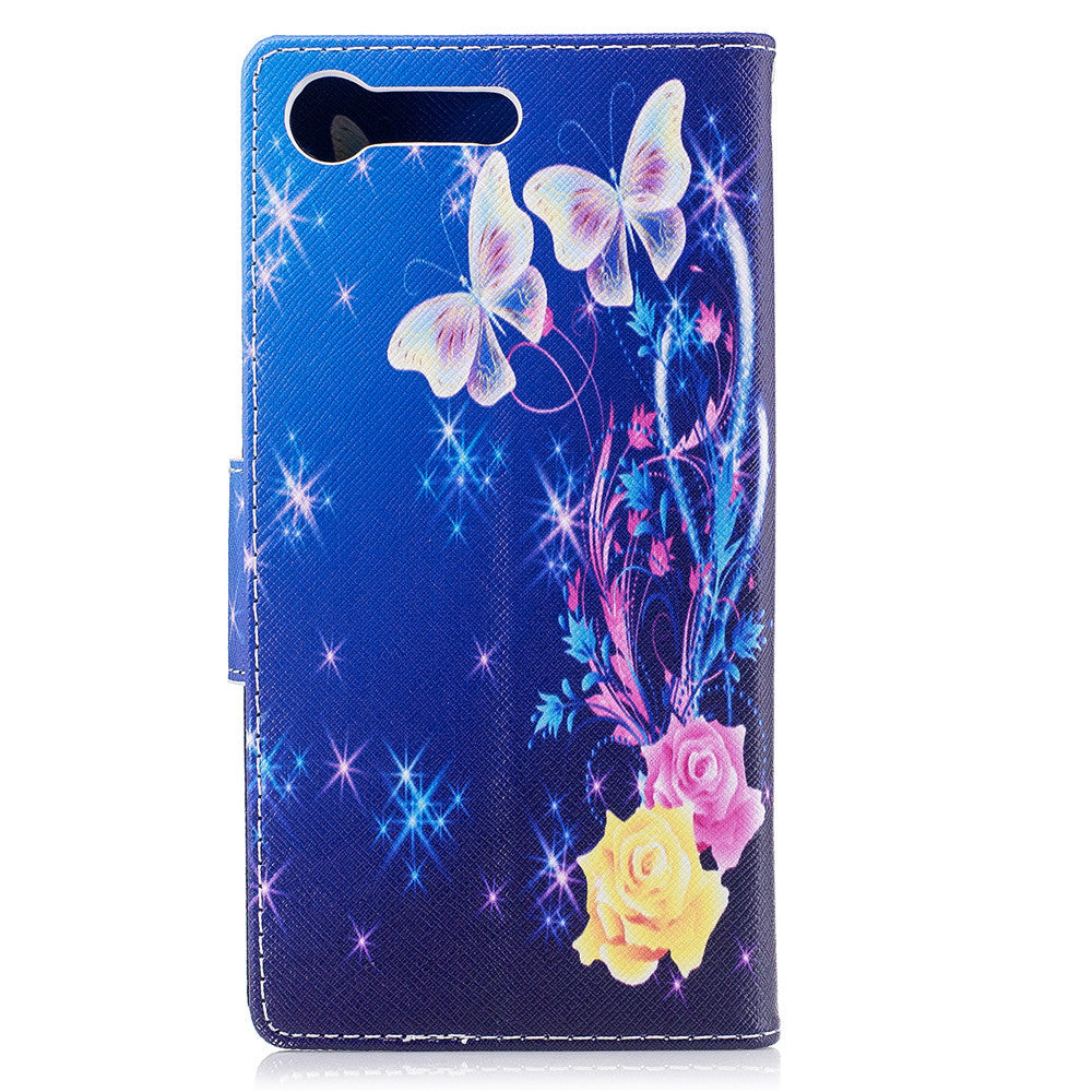 Sony Xperia XZ Premium Case PU Leather Flip Wallet Magnetic Cover for Sony Xperia XZ Premium