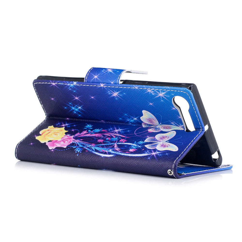 Sony Xperia XZ Premium Case PU Leather Flip Wallet Magnetic Cover for Sony Xperia XZ Premium
