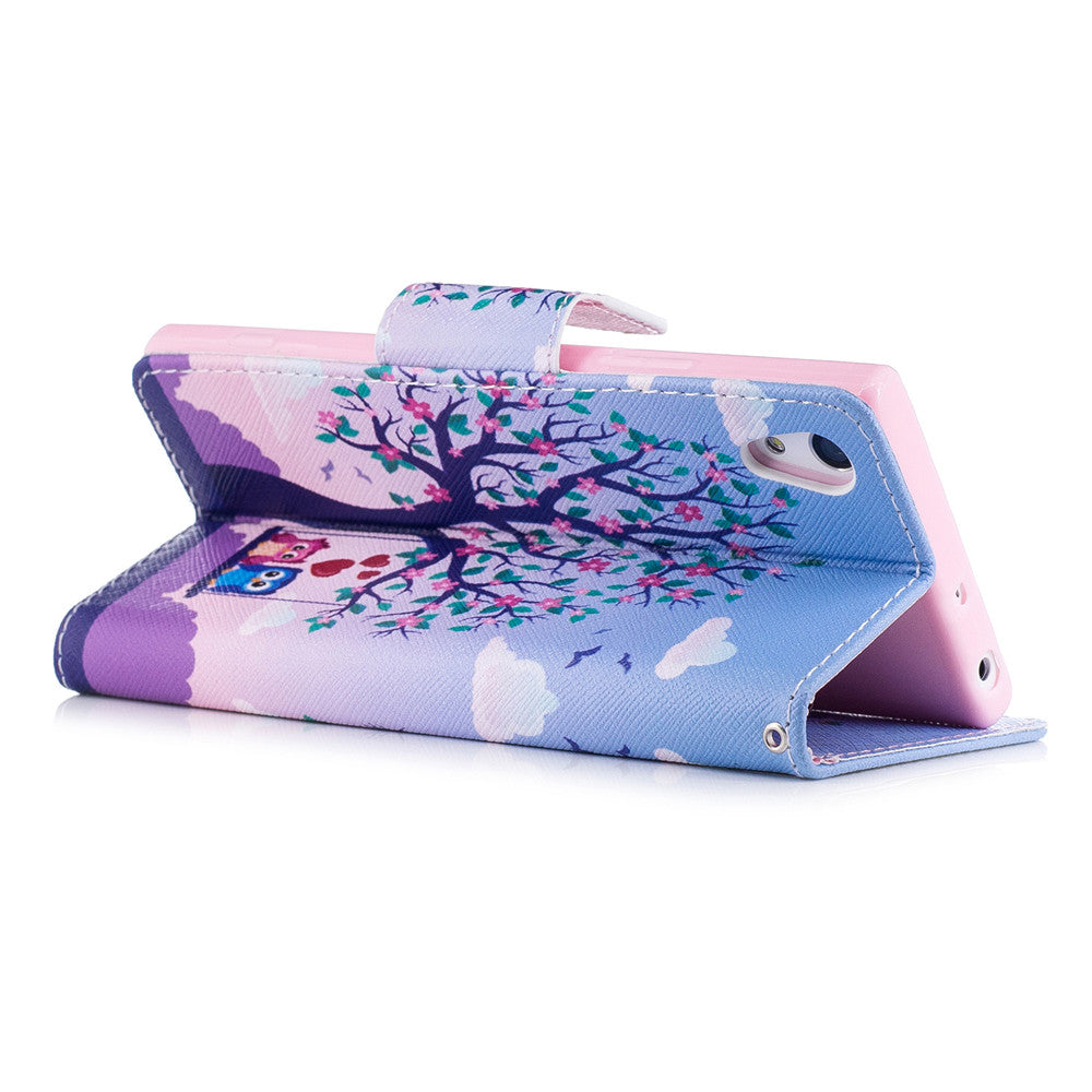 Sony Xperia XA1 Case PU Leather Flip Wallet Magnetic Cover for Sony Xperia XA1