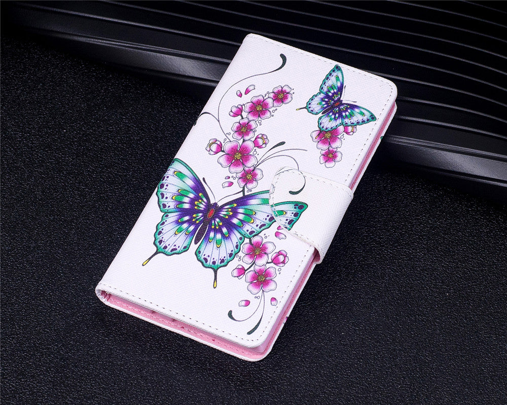 Sony Xperia XZ1 Case PU Leather Flip Wallet Magnetic Cover for Sony Xperia XZ1