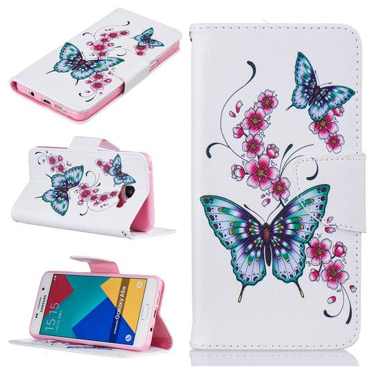 Samsung Galaxy A5 2016 Case PU Leather Flip Wallet Magnetic Cover for Samsung Galaxy A5 2016