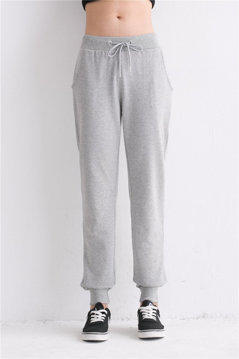 Plus size Sweatpants Women Pants Joggers Casual High Waist Lady Trousers Harlan LH017