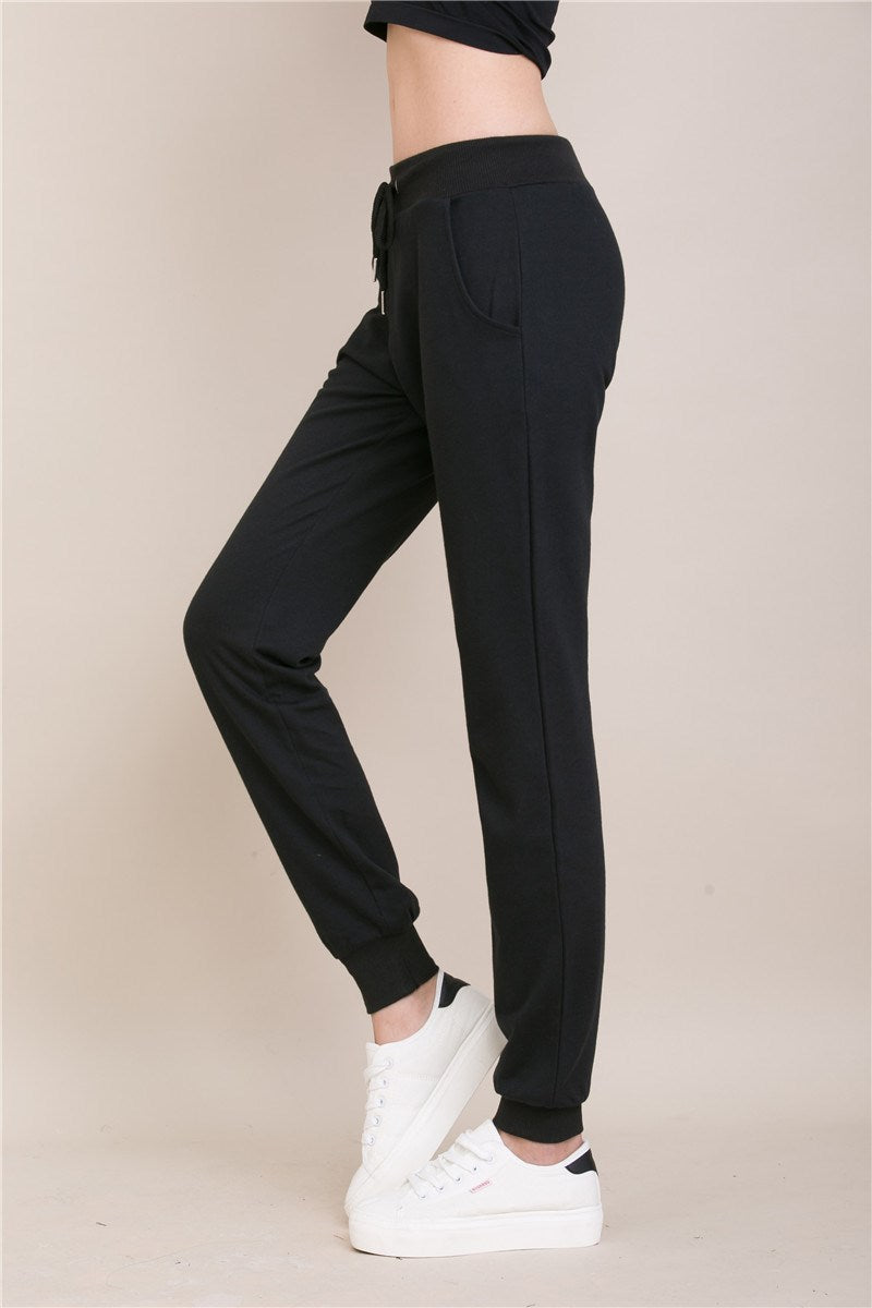 Plus size Sweatpants Women Pants Joggers Casual High Waist Lady Trousers Harlan LH017