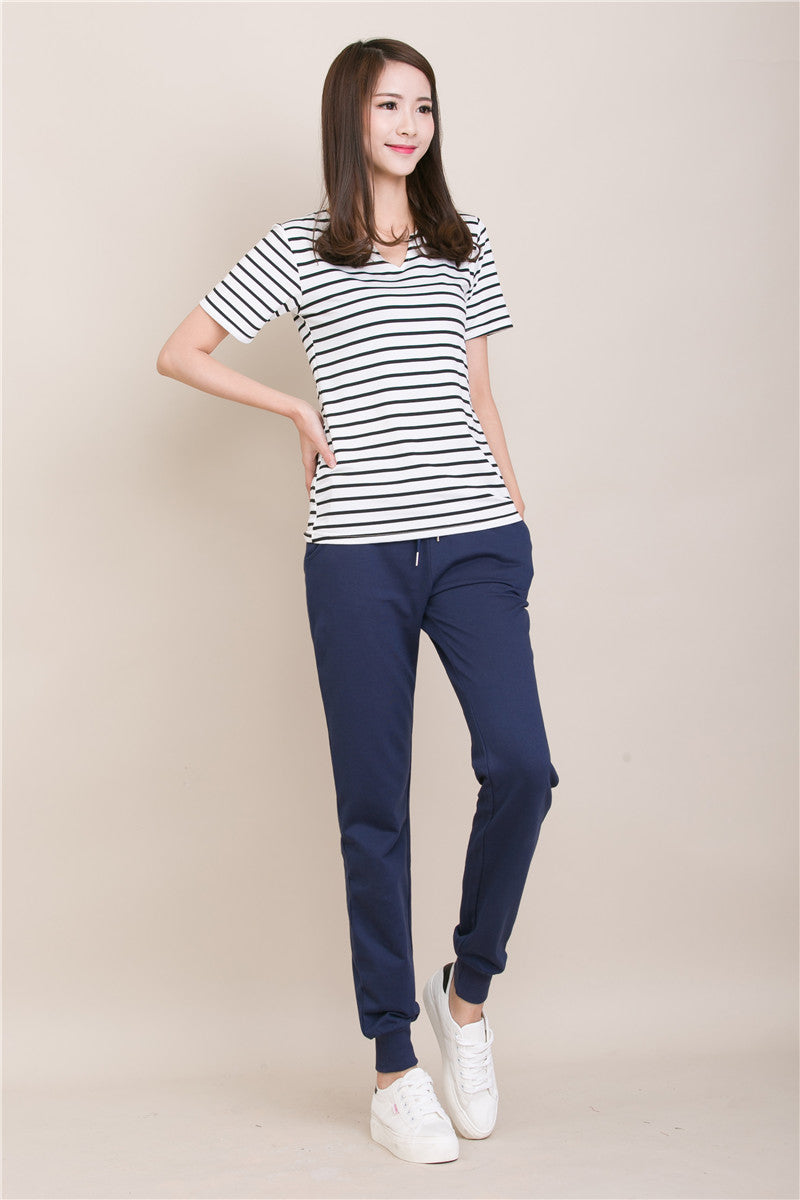 Plus size Sweatpants Women Pants Joggers Casual High Waist Lady Trousers Harlan LH017