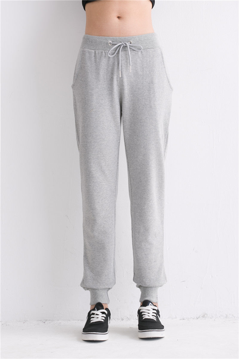 Plus size Sweatpants Women Pants Joggers Casual High Waist Lady Trousers Harlan LH017