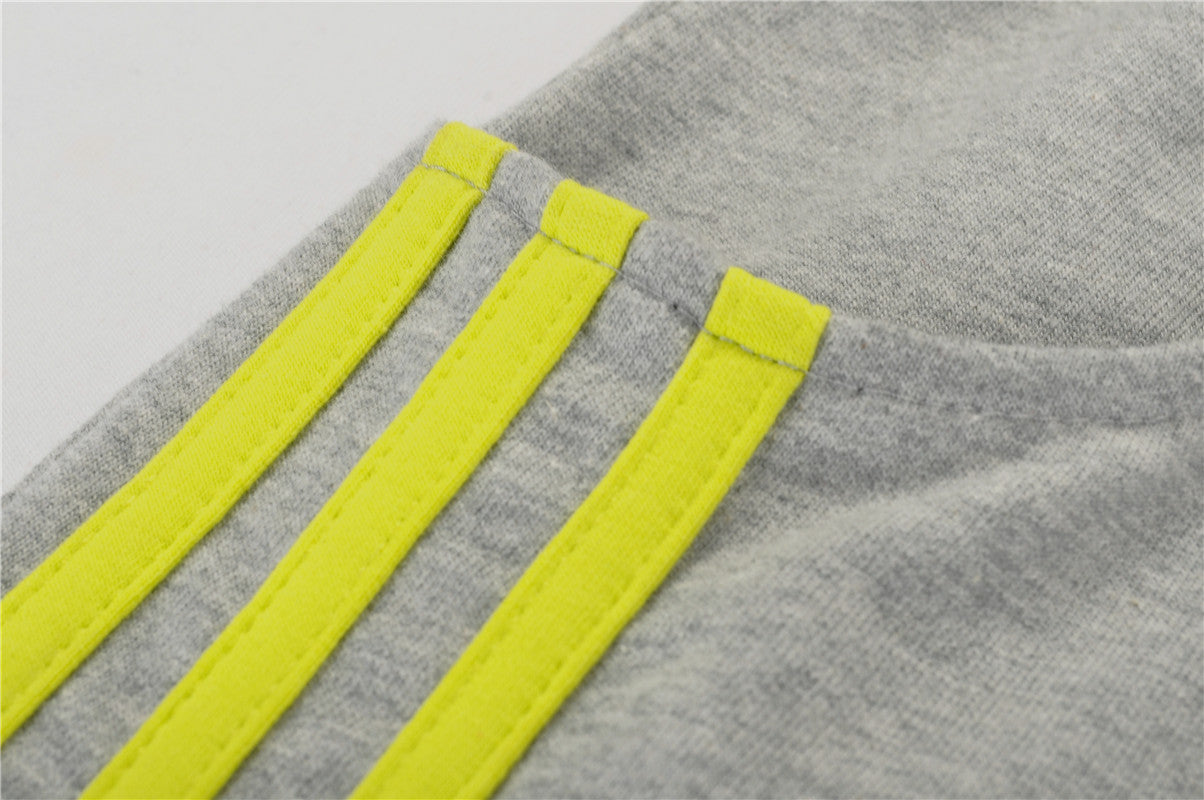 Sweatpants Women Pants Joggers Casual Baggy Side Striped High Waist Lady Trousers LH011