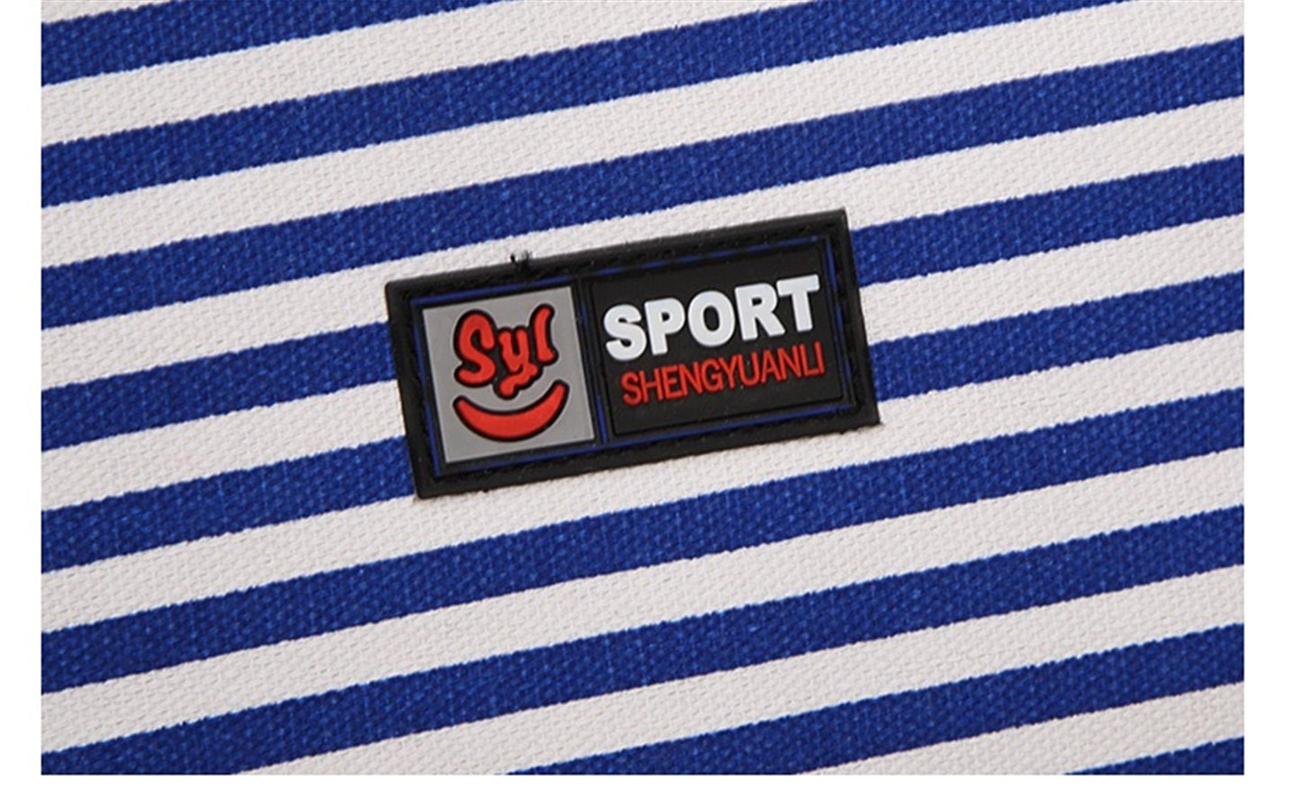 Eco-friendly Women's Shopping Bag Shoulder Bag Lady Handbag Striped Oxford cloth bag AS-002