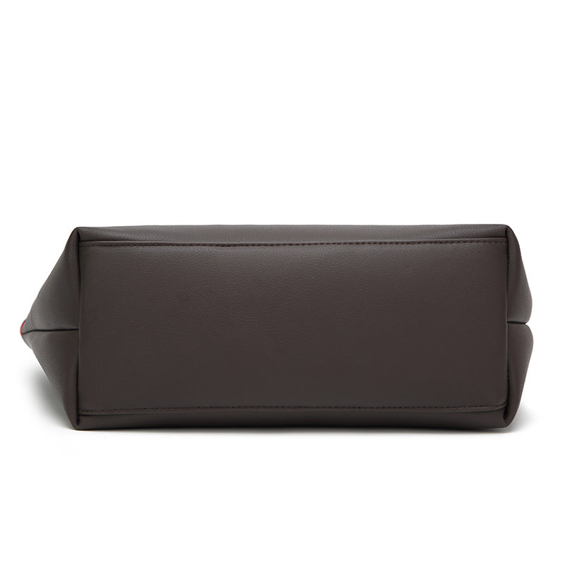 Large Capacity Women Handbags High Quality PU Leather Women Bags Soft Patchwork AS-003