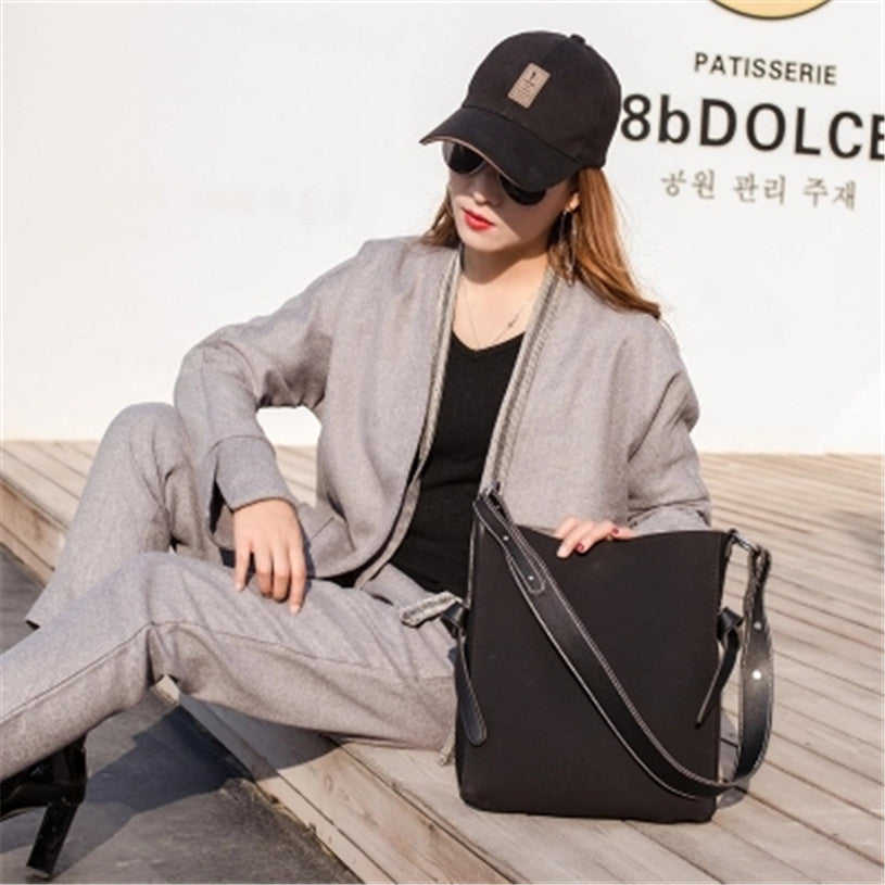 PU Leather Tote Bag Women Shoulder Bags Women Handbags AS-016