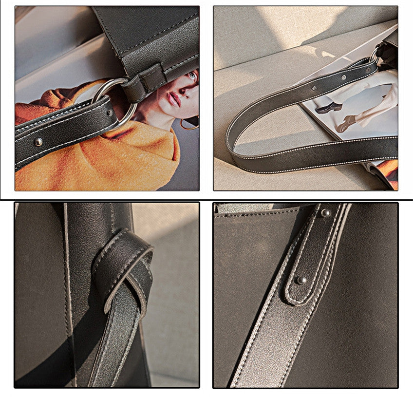 PU Leather Tote Bag Women Shoulder Bags Women Handbags AS-016