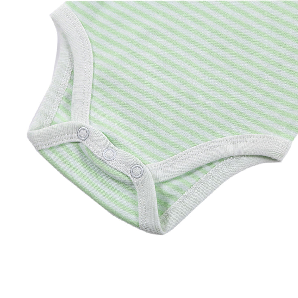 Fashion Infant Baby Boy Girl Short Sleeve Romper Stripe Summer Babysuit Jumpsuit